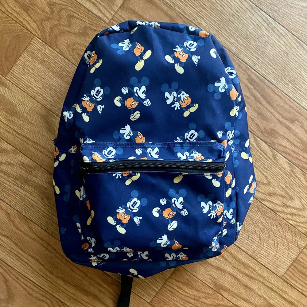 Disney Mickey Mouse Blue Backpack